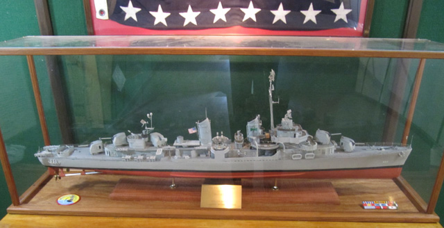 Zerstörer USS The Sullivans im Buffalo and Erie County Naval & Military Park