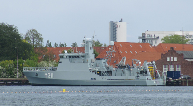Taucherunterstützungsschiff Søløven