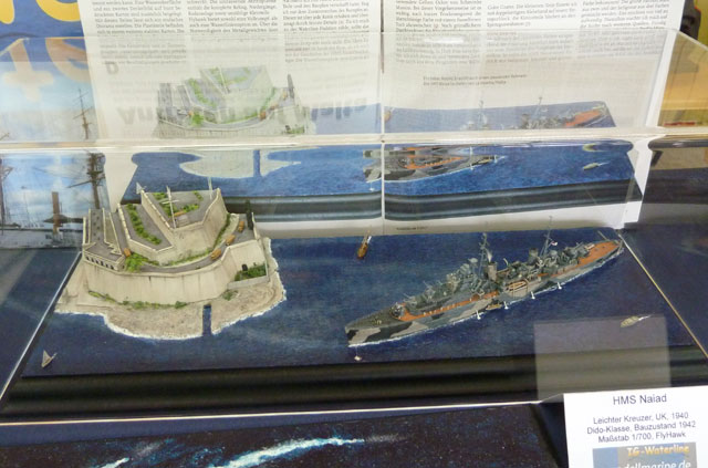 HMS Naiad auf der 28. Modellbau-Ausstellung des PMC Main-Kinzig