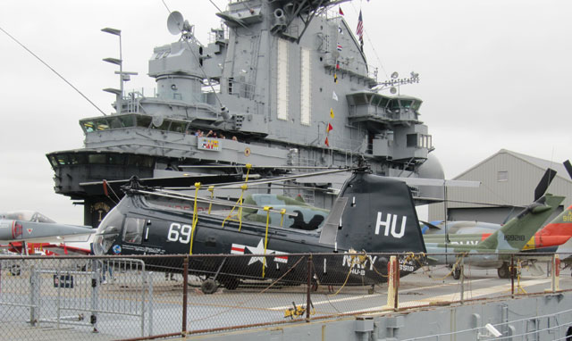 Piasecki HUP Retriever auf USS Intrepid