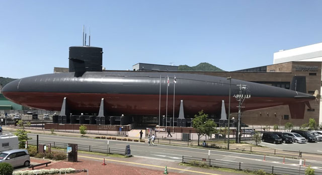 JMSDF Museum in Kure mit U-Boot Akishio