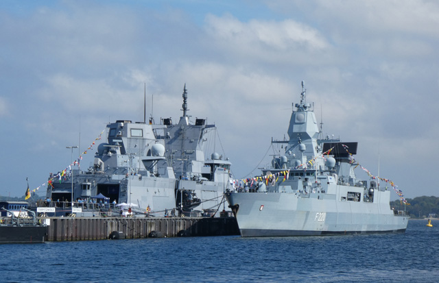 Fregatten Nordrhein-Westfalen und Hamburg