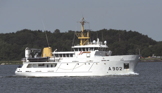 Schulschiff Zr. Ms. Van Kinsbergen in Kiel