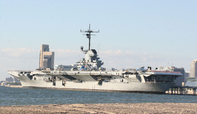 Flugzeugträger USS Lexington in Corpus Christi
