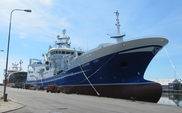 Fischereifahrzeug Voyager in Skagen