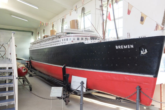 Passagierschiff Bremen im Technik Museum Speyer