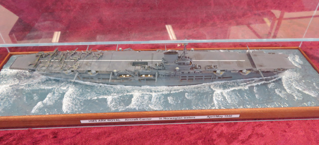 HMS Ark Royal in Zeiskam