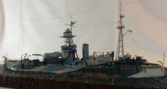 Britischer Monitor HMS Roberts (1/350)