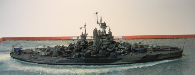 Schlachtschiff USS Nevada (1/700)