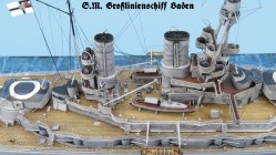 Schlachtschiff SMS Baden (1/700)