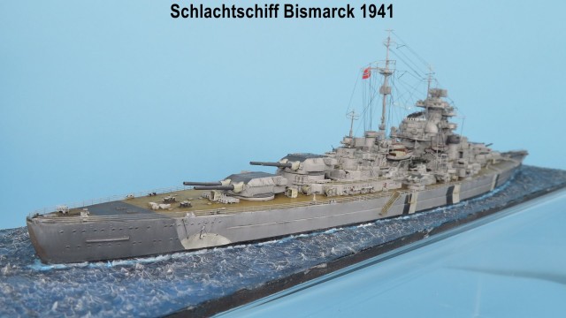 Schlachtschiff Bismarck (1/700)