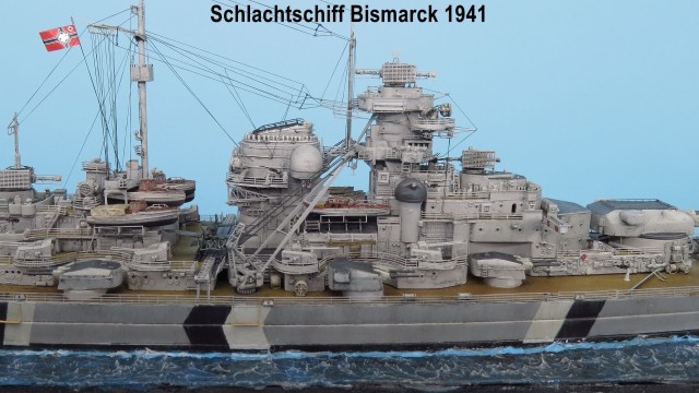 Schlachtschiff Bismarck (1/700)