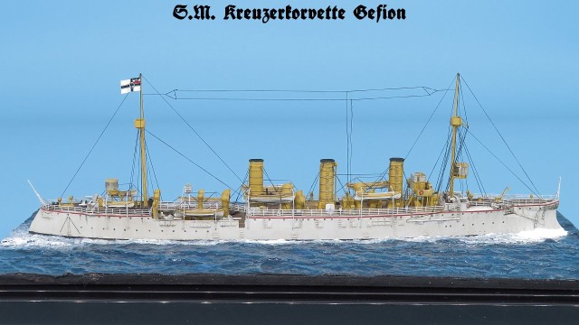 Geschützter Kreuzer SMS Gefion (1/700)