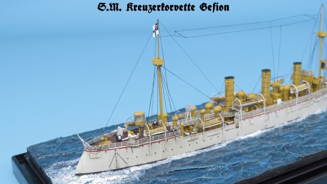 Geschützter Kreuzer SMS Gefion (1/700)