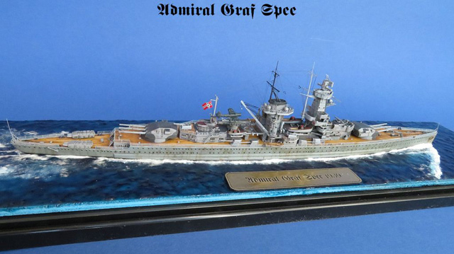 Schwerer Kreuzer (Panzerschiff) Admiral Graf Spee (1/700)