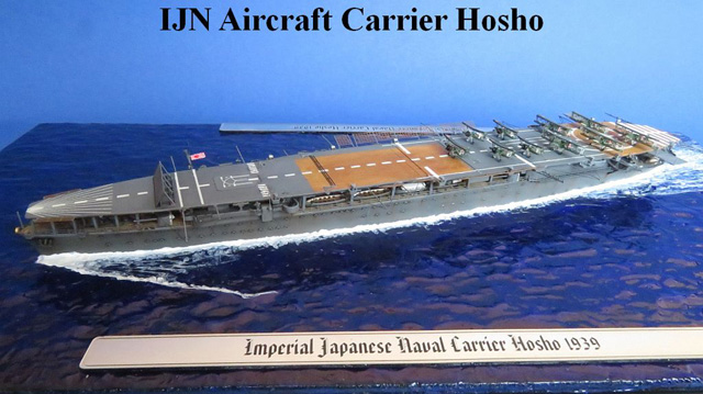 Japanischer Flugzeugträger Hosho (1/700)