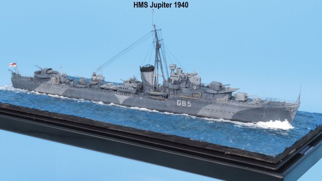 Zerstörer HMS Jupiter (1/700)