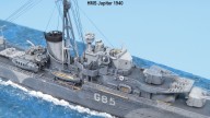 Zerstörer HMS Jupiter (1/700)