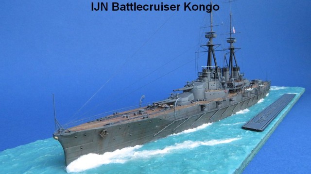 Japanischer Schlachtkreuzer Kongo (1/700)