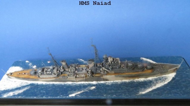 Leichter Kreuzer HMS Naiad (1/700)