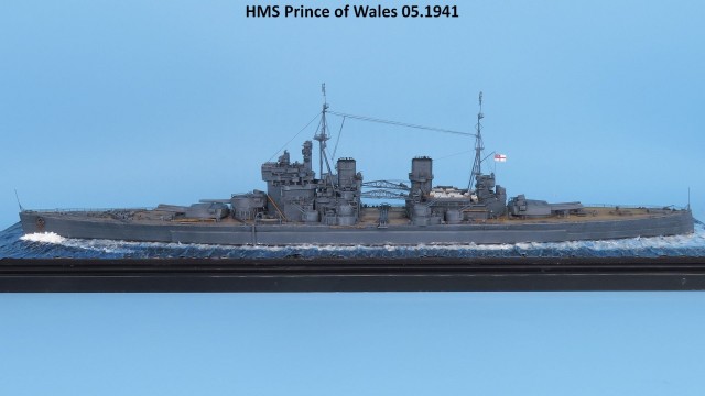 Schlachtschiff HMS Prince of Wales  (1/700)