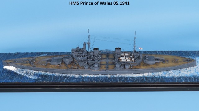 Schlachtschiff HMS Prince of Wales  (1/700)