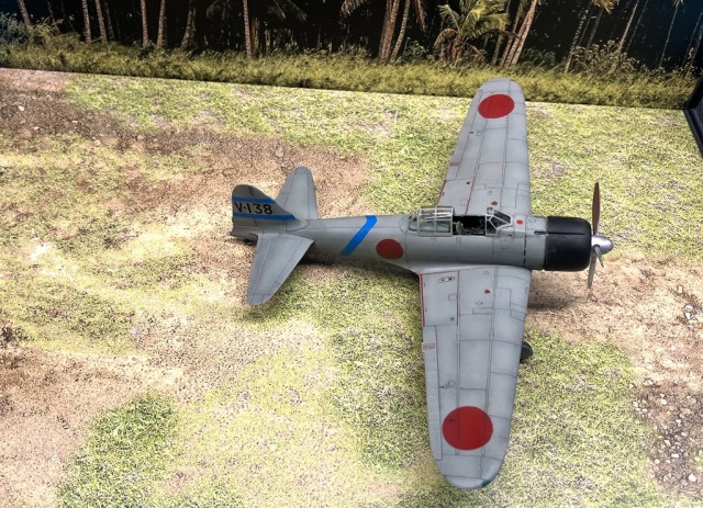 Jagdflugzeug Mitsubishi A6M2b (1/72)