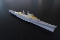 Leichter Kreuzer USS Juneau im Bau