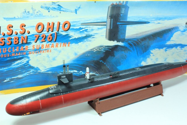 U-Boot mit ballistischen Raketen USS Ohio (1/350)