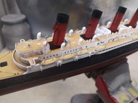 Passagierschiff RMS Mauretania im Bau (1/600)