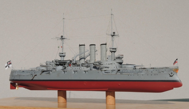 Schlachtschiff SMS Elsass (1/400)