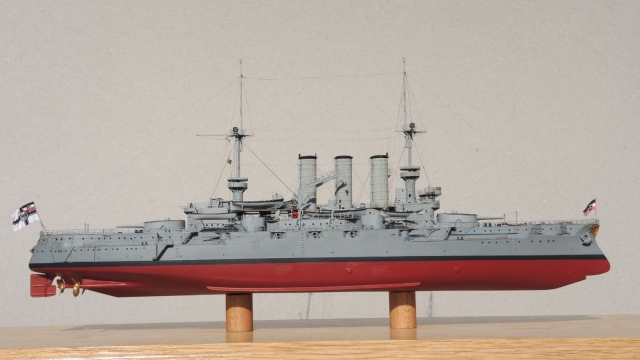 Schlachtschiff SMS Elsass (1/400)
