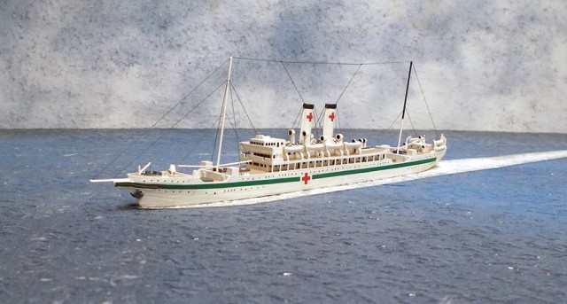 Lazarettschiff America Maru (1/700)