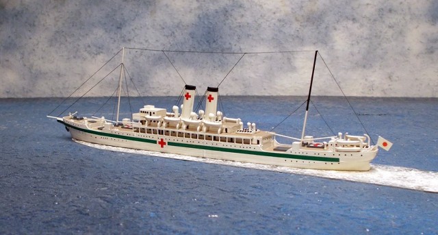 Lazarettschiff America Maru (1/700)