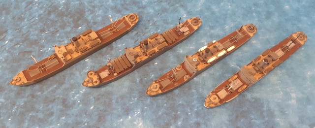 Myogi Maru, Myoho Maru, Myoken Maru und Myoko Maru (1/700)