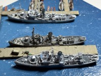 Korvetten HMCS Snowberry, HMCS Sackville und HMS Begonia (1/700)