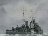 HMS Scylla 1/700 von Jim Baumann