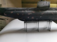 Deutsches U-Boot UB 10 (1/72) im Bau