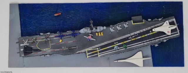 Flugzeugträger USS Intrepid als Museum (1/700)