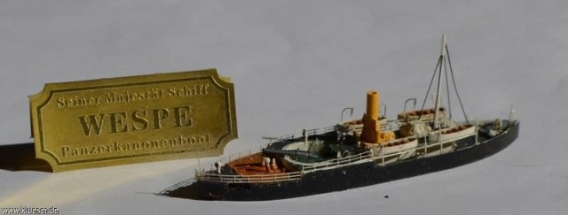 Kanonenboot SMS Wespe (1/700)