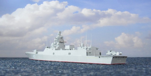 Russische Fregatte Admiral Gorschkow (1/700)