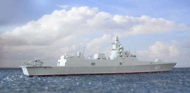 Russische Fregatte Admiral Gorschkow (1/700)