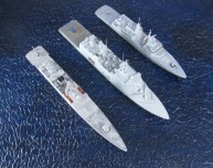 Fregatten Admiral Gorschkow, Absalon und Amatola (1/700)