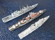 Fregatten Al Hani, Storoschewoi und MMI Libeccio (1/700)