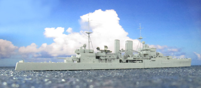 Schwerer Kreuzer HMS Exeter (1/700)