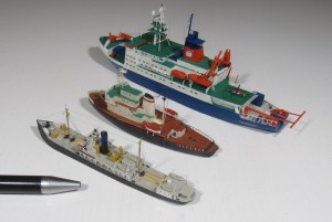 Eisbrecher Georgi Sedow, Georgi Sedow und Polarstern (1/700)