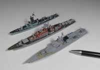Korvette Merkurij sowie Fregatte Storoschewoi und NRP Almirante Gago Countinho (1/700)