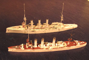 SMS Nürnberg und HMS Monmouth