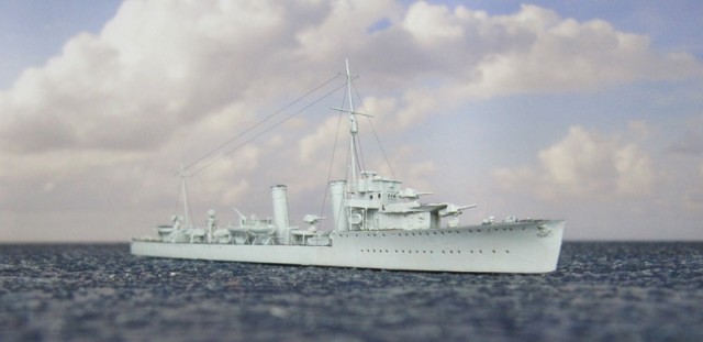 Britischer Flottillenführer HMS Scott (1/700)