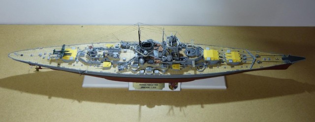 Schlachtschiff Gneisenau (1/350)